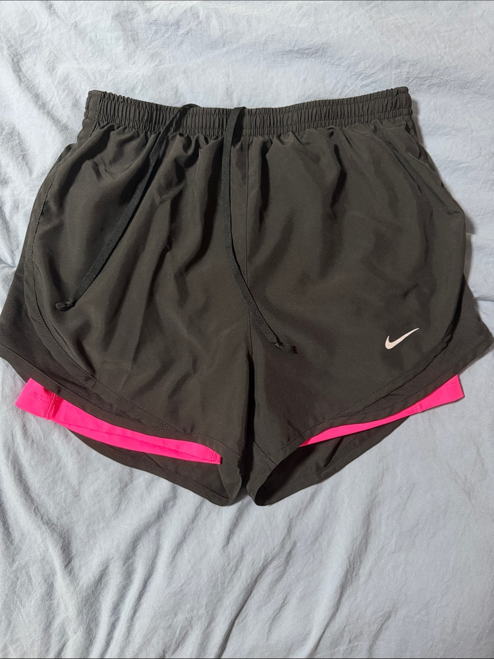 Nike Women’s Black Shorts with Pink Liner